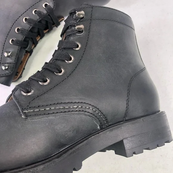 The Men’s Store Bloomingdales Pierce Plain Toe Leather Boots
